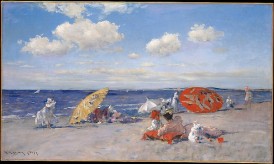 At the Seaside by William Merritt Chase