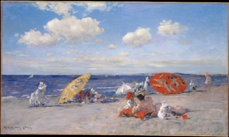 At the Seaside by William Merritt Chase