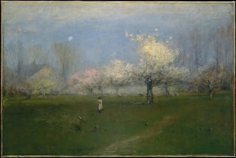 Spring Blossoms, Montclair, New Jersey by George Inness
