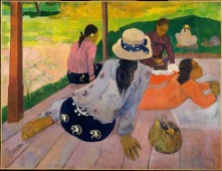 The Siesta by Paul Gauguin
