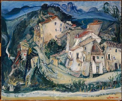 View of Cagnes by Chaim Soutine