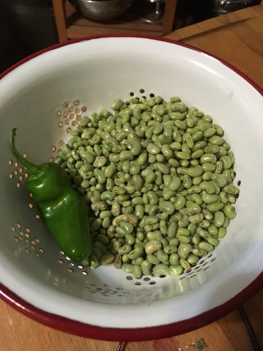 field peas and pepper